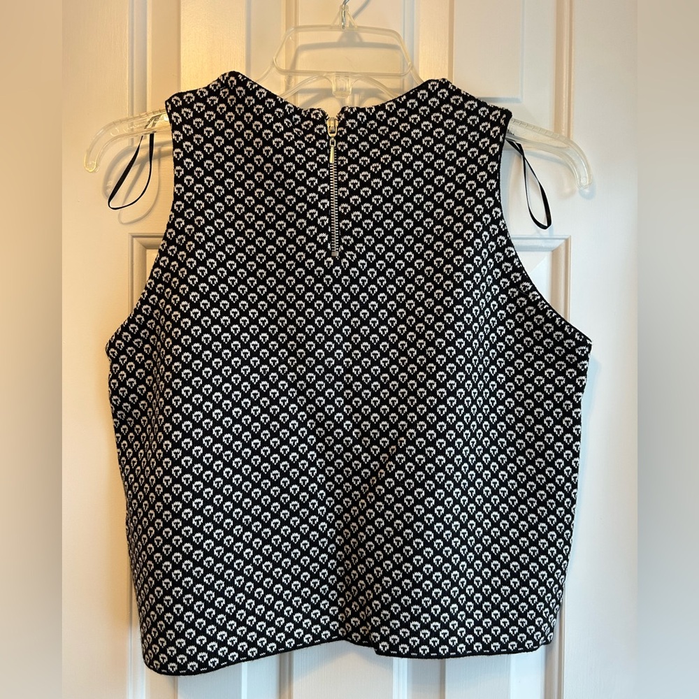 Zara Knit Patterned Top - Picture 2 of 5